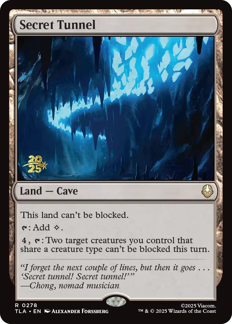 Secret Tunnel [Avatar: The Last Airbender Prerelease Cards] | Devastation Store