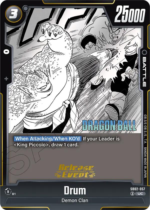 Drum [Manga Booster 02 Release Event Cards] | Devastation Store