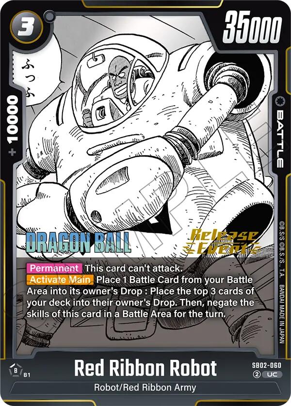 Red Ribbon Robot [Manga Booster 02 Release Event Cards] | Devastation Store