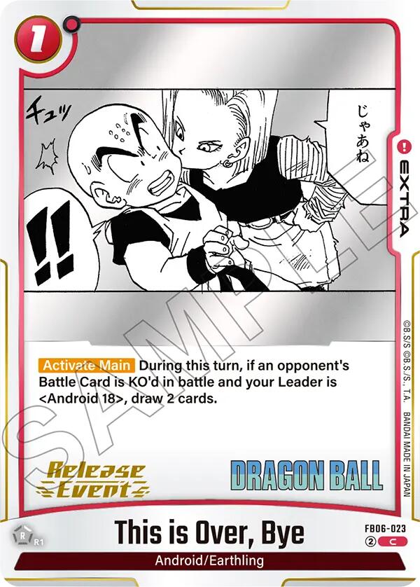 This is Over, Bye [Manga Booster 02 Release Event Cards] | Devastation Store