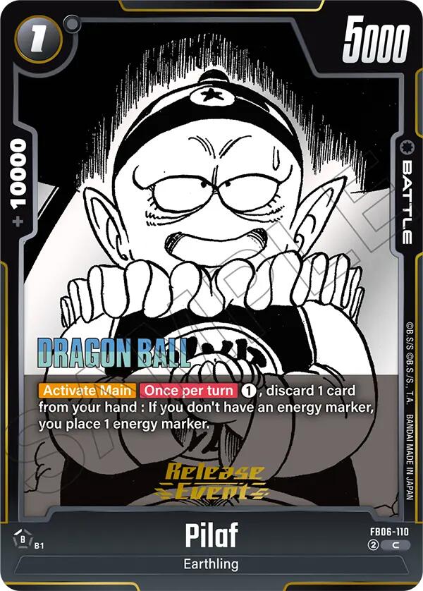 Pilaf [Manga Booster 02 Release Event Cards] | Devastation Store