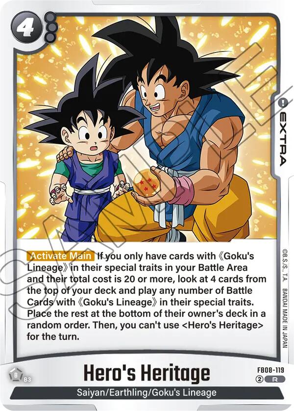 Hero's Heritage [Saiyan's Pride] | Devastation Store