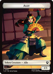 Ally (0007) // Clue (0018) Double-Sided Token [Avatar: The Last Airbender Tokens] | Devastation Store