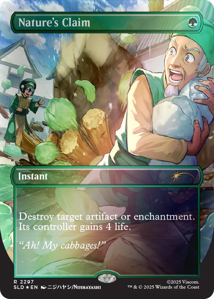 Nature's Claim (Rainbow Foil) [Secret Lair Drop Series] | Devastation Store