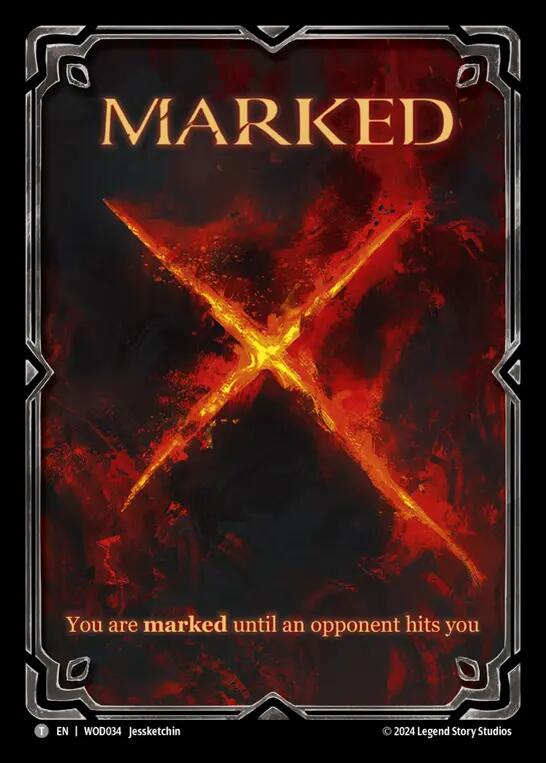 Marked [WOD034] (The Hunted Arakni, Web of Deceit Blitz Deck) | Devastation Store