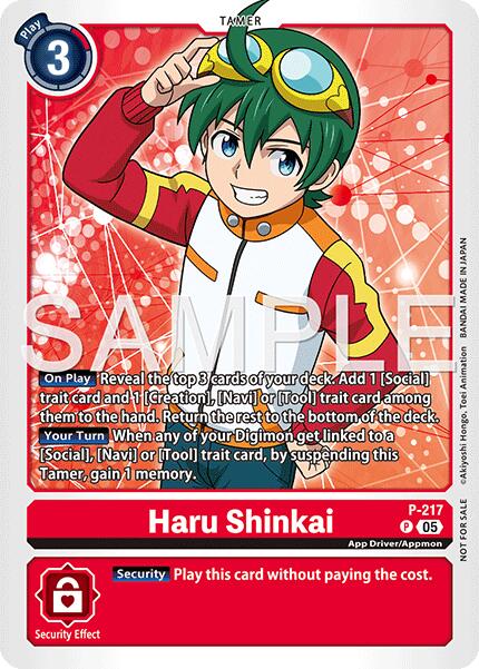 Haru Shinkai [P-217] (Official Store Tournament 2026 Vol. 1) [Promotional Cards] | Devastation Store