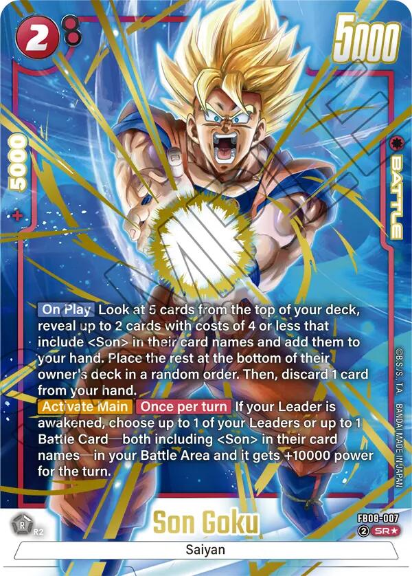 Son Goku (FB08-007) (Alternate Art) [Saiyan's Pride] | Devastation Store