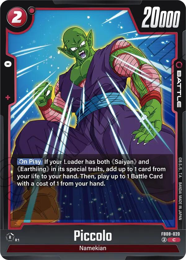 Piccolo (FB08-020) [Saiyan's Pride] | Devastation Store