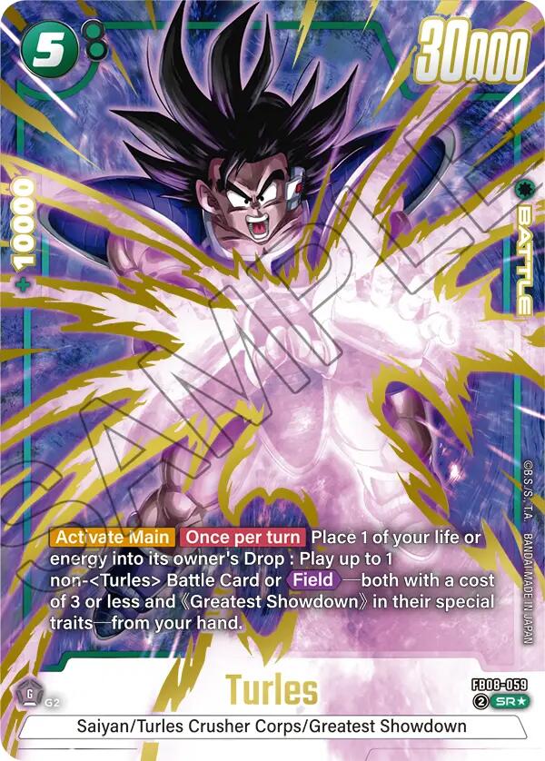 Turles (FB08-059) (Alternate Art) [Saiyan's Pride] | Devastation Store