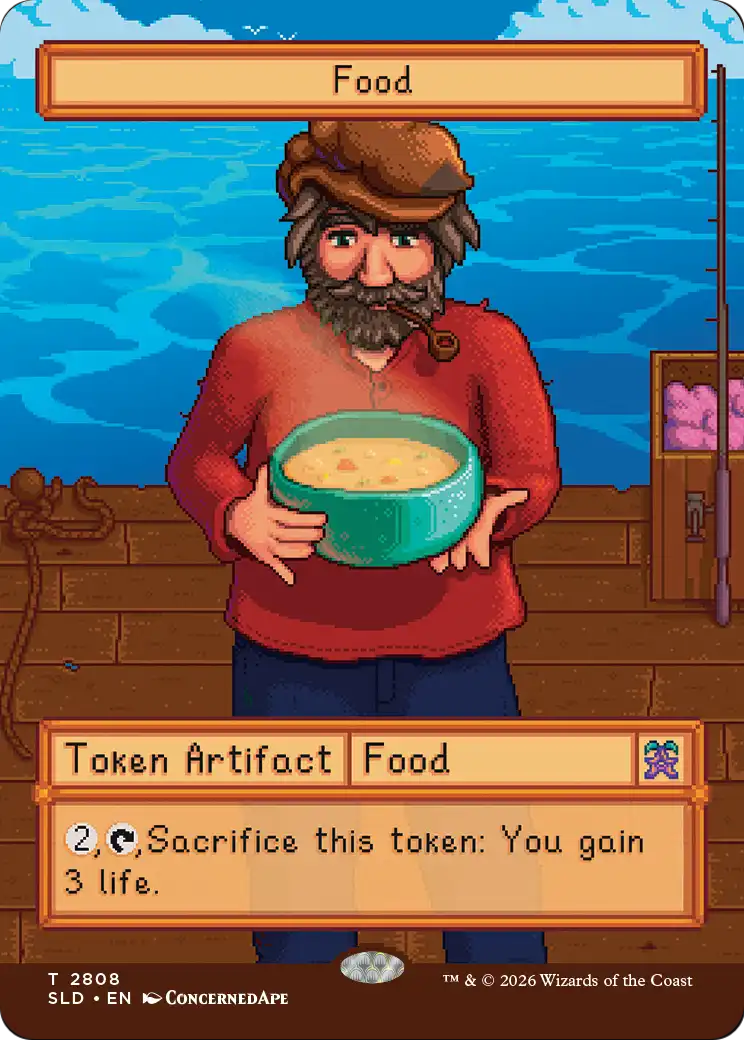 Food Token (2808) [Secret Lair Drop Series] | Devastation Store