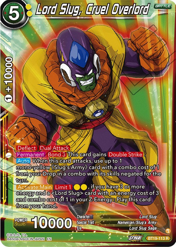 Lord Slug, Cruel Overlord (BT19-113) [Fighter's Ambition] | Devastation Store