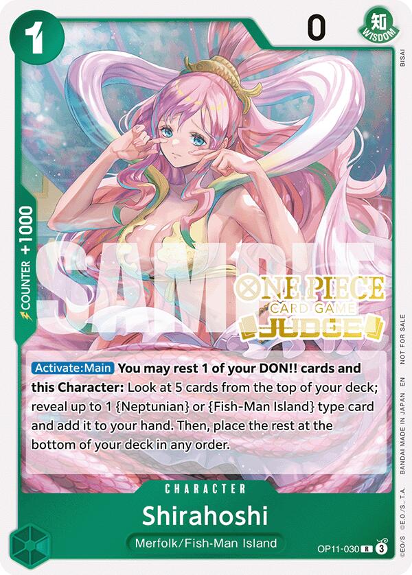 Shirahoshi (Judge Pack Vol. 7) [One Piece Promotion Cards] | Devastation Store