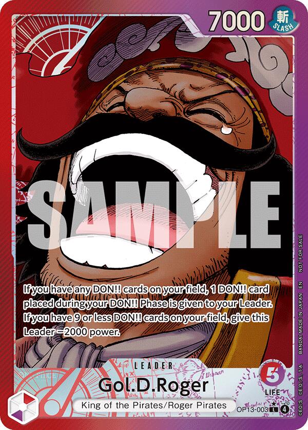 Gol.D.Roger (Jumbo) [One Piece Promotion Cards] | Devastation Store