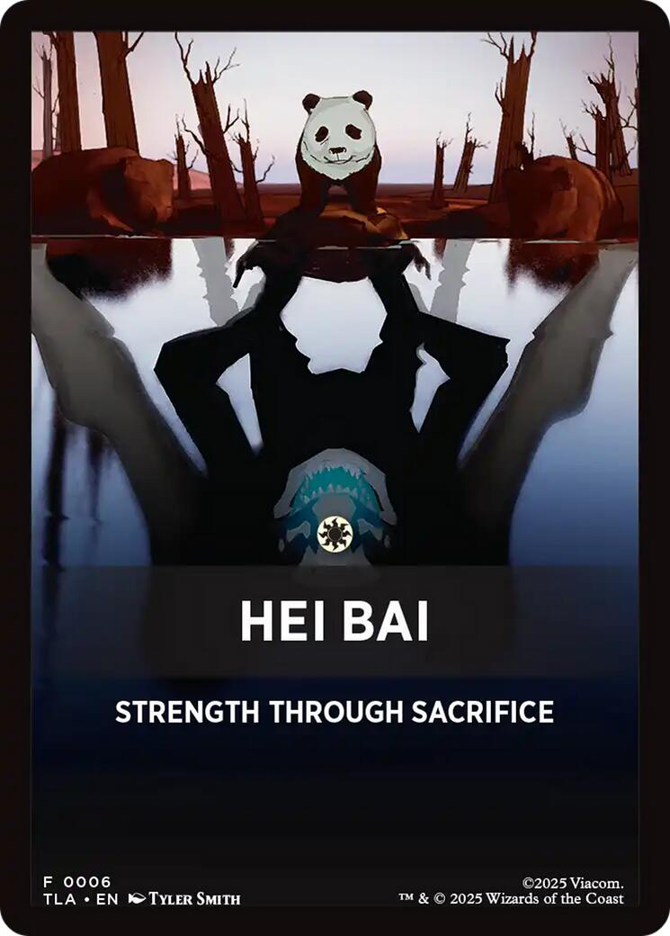 Hei Bai Theme Card [Avatar: The Last Airbender Tokens] | Devastation Store