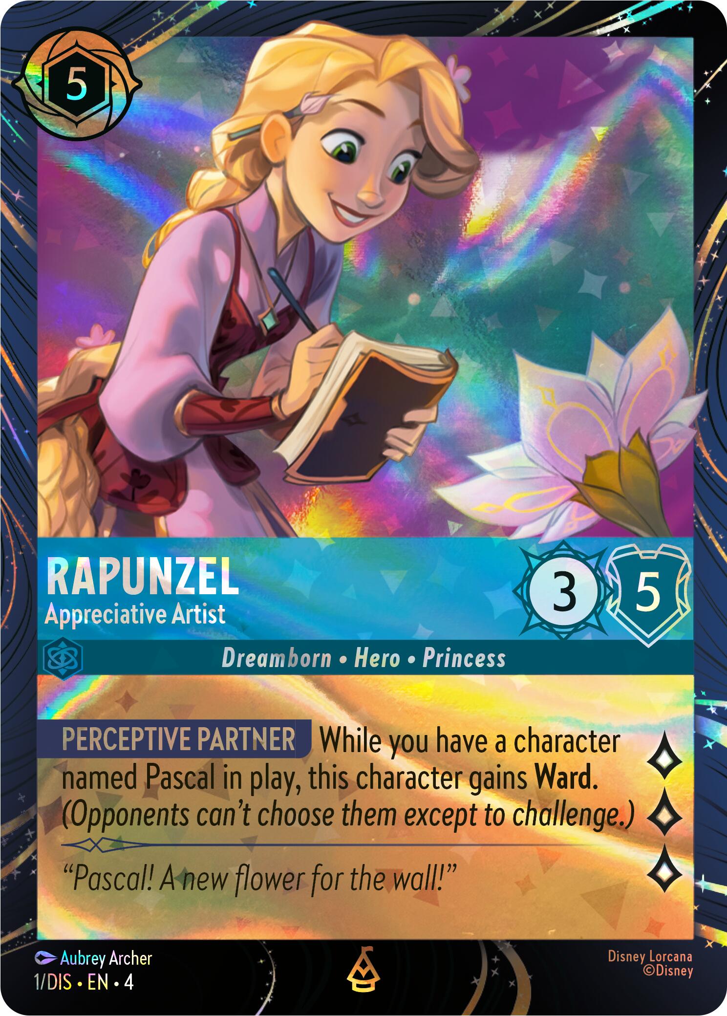 Rapunzel - Appreciative Artist (1) [Promo Cards] | Devastation Store