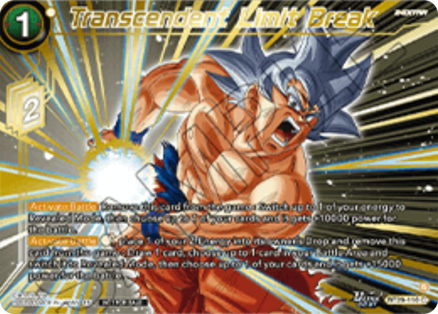 Transcendent Limit Break (Championship 2025 Finals Premium Pack) (BT28-110) [Tournament Promotion Cards] | Devastation Store