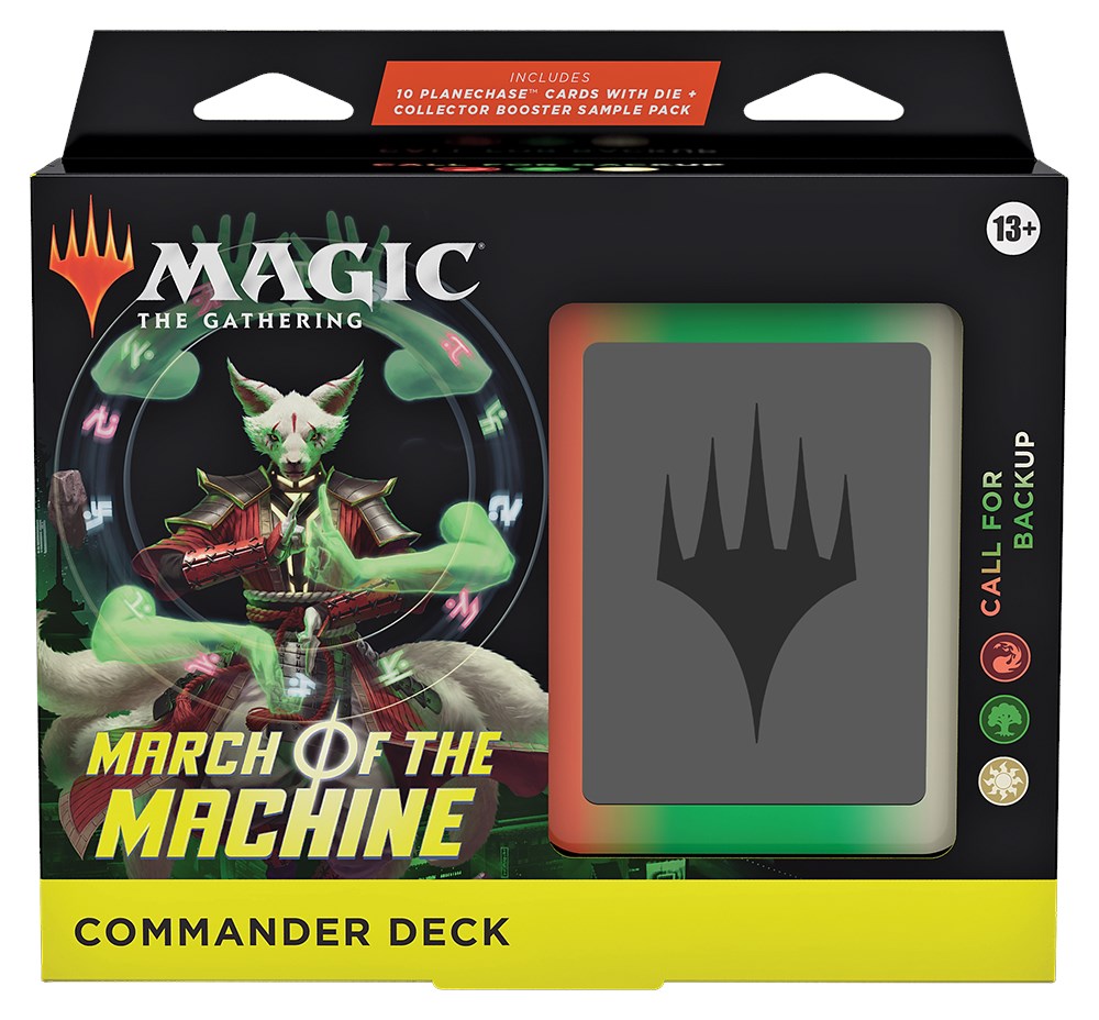 March of the Machine - Commander Deck (Call For Backup) | Devastation Store