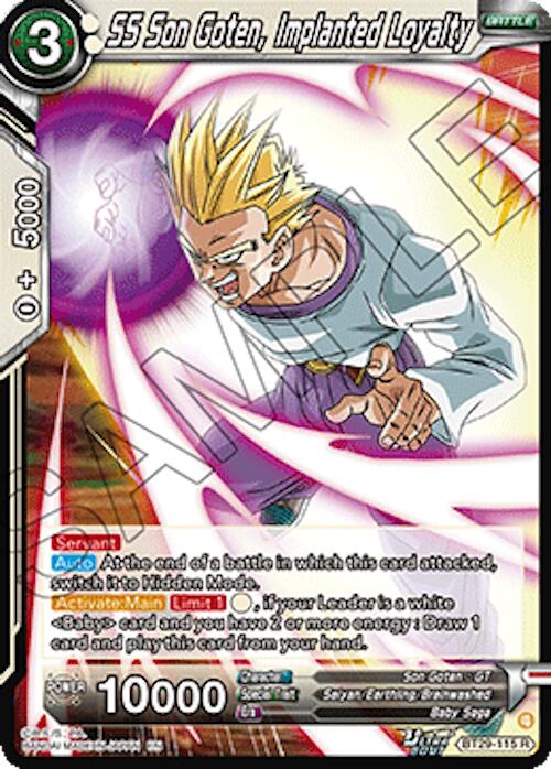 SS Son Goten, Implanted Loyalty (BT29-115) [Fearsome Rivals] | Devastation Store
