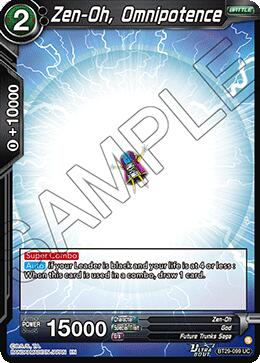 Zen-Oh, Omnipotence (BT29-099) [Fearsome Rivals] | Devastation Store