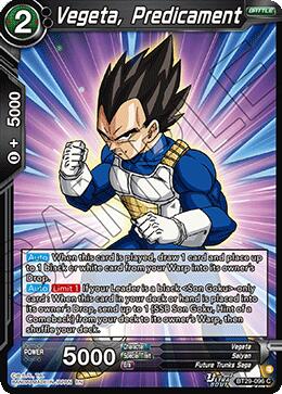 Vegeta, Predicament (BT29-096) [Fearsome Rivals] | Devastation Store