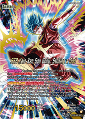 Son Goku // SSB Kaio-Ken Son Goku, Striking a God (SLR) (BT29-085) [Fearsome Rivals] | Devastation Store