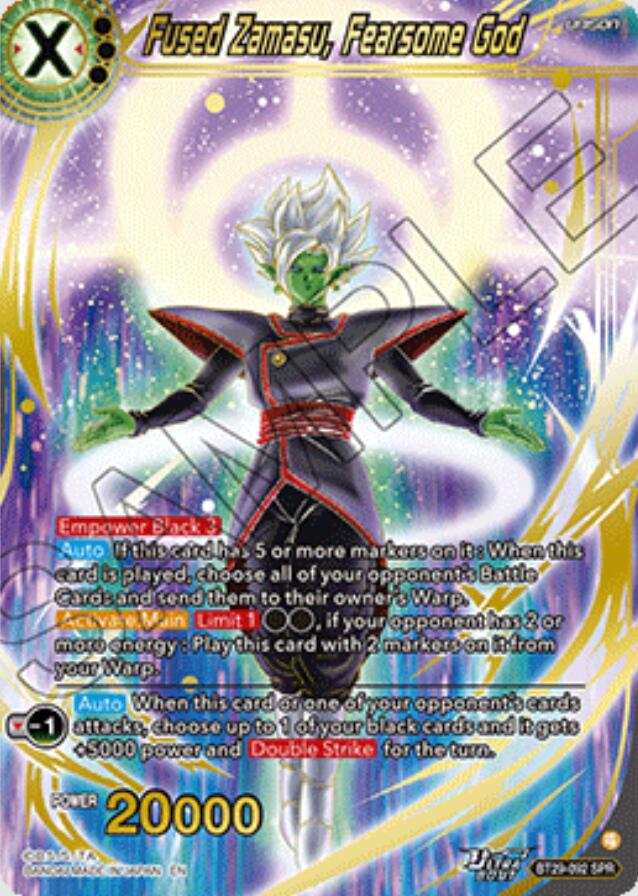 Fused Zamasu, Fearsome God (SPR) (BT29-092) [Fearsome Rivals] | Devastation Store