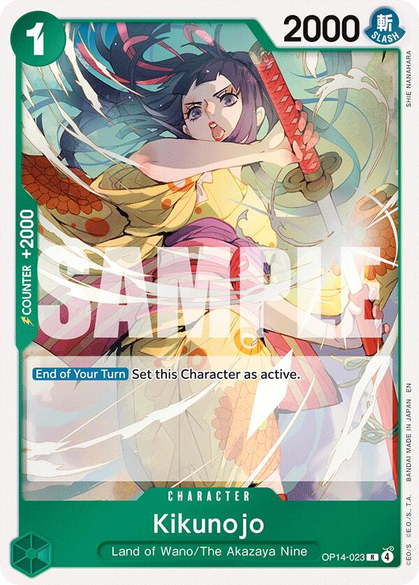 Kikunojo (OP14-023) [The Azure Sea's Seven] | Devastation Store