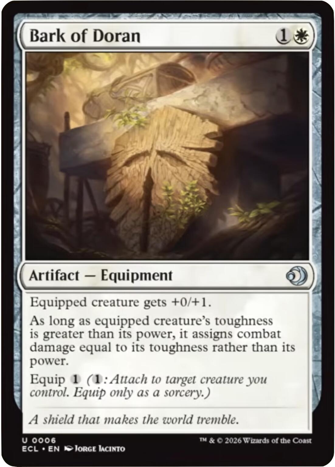 Bark of Doran [Lorwyn Eclipsed] | Devastation Store