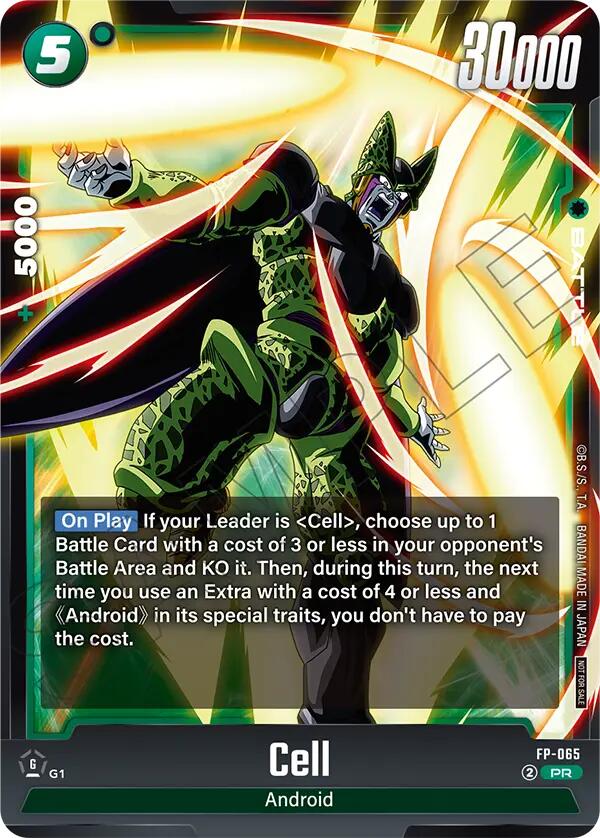 Cell (Tournament Pack 09) [Fusion World Tournament Cards] | Devastation Store