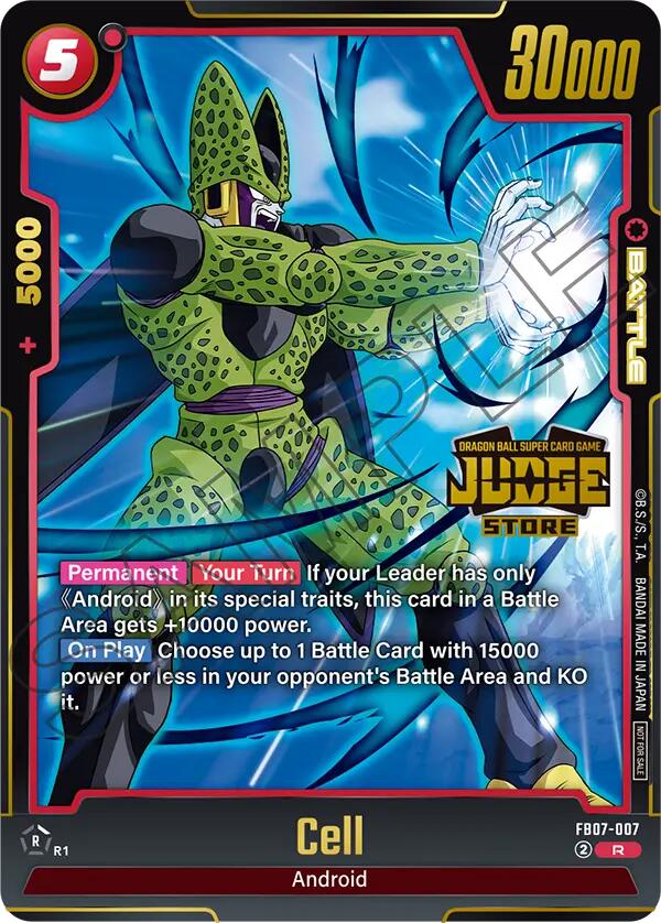 Cell (Judge Pack (Store Judge) 05) [Fusion World Tournament Cards] | Devastation Store