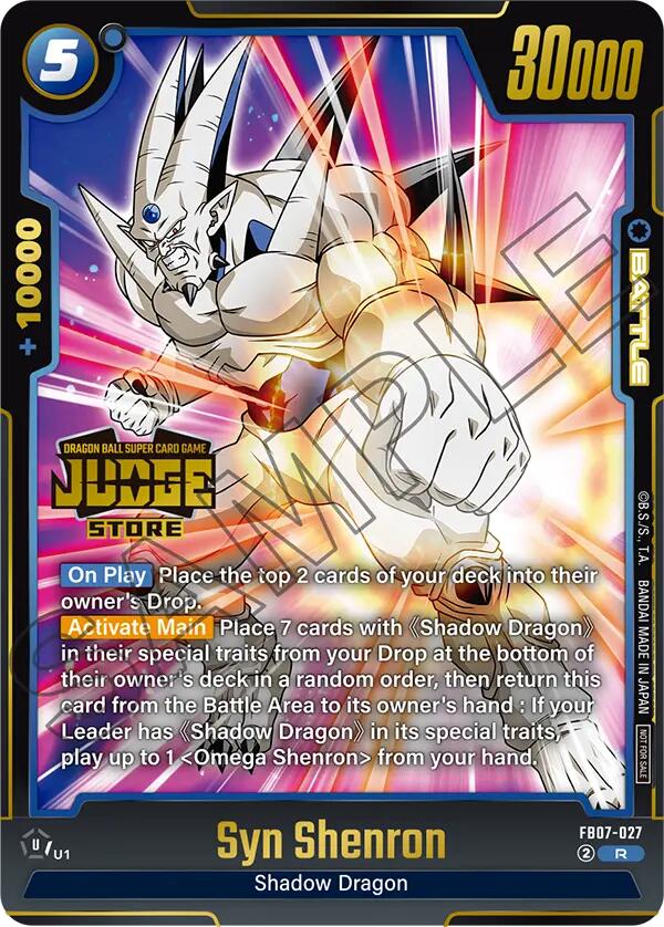 Syn Shenron (Judge Pack (Store Judge) 05) [Fusion World Tournament Cards] | Devastation Store