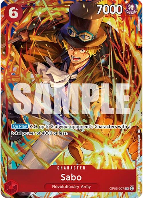 Sabo (Illustration Box Vol.5) [One Piece Promotion Cards] | Devastation Store