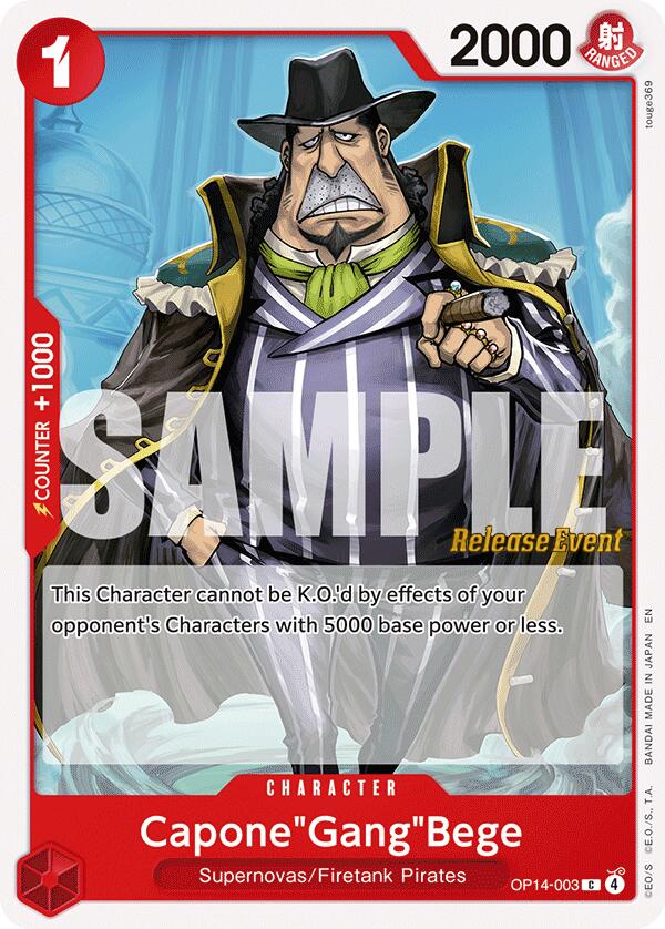 Capone"Gang"Bege [The Azure Sea's Seven Release Event Cards] | Devastation Store