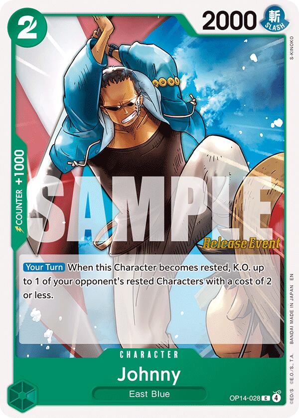 Johnny [The Azure Sea's Seven Release Event Cards] | Devastation Store