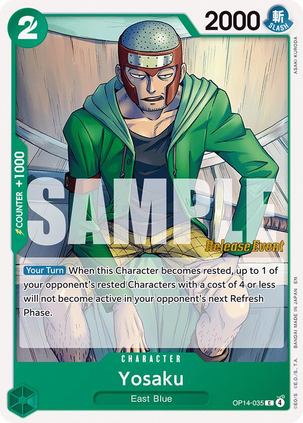 Yosaku [The Azure Sea's Seven Release Event Cards] | Devastation Store