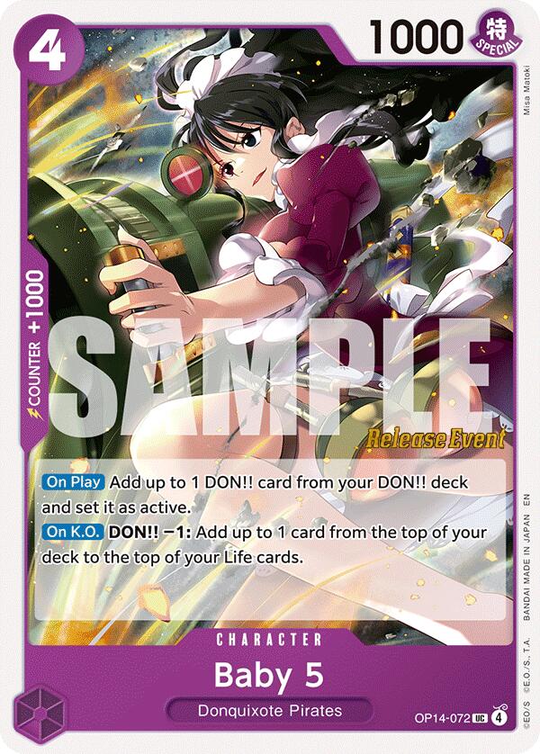 Baby 5 [The Azure Sea's Seven Release Event Cards] | Devastation Store