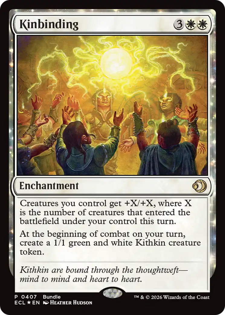 Kinbinding (Bundle) [Lorwyn Eclipsed Promos] | Devastation Store