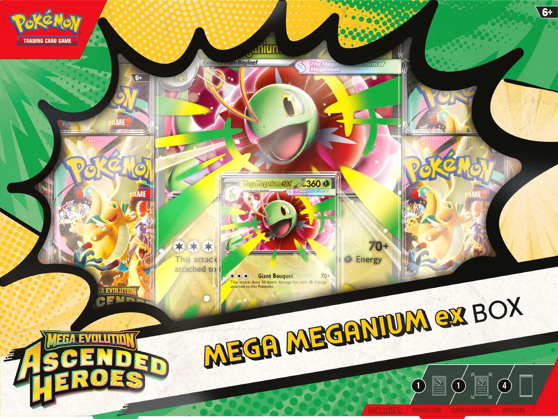 Mega Evolution: Ascended Heroes - Mega Meganium ex Box | Devastation Store