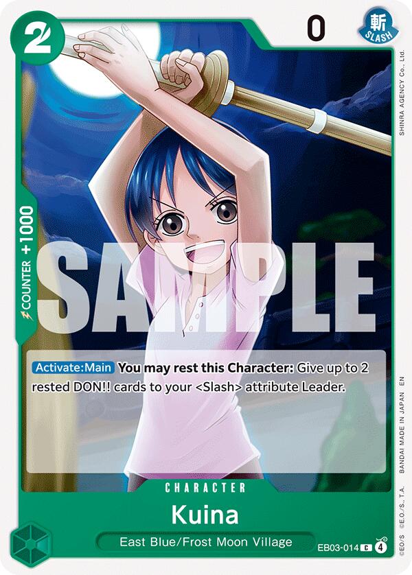 Kuina [Extra Booster: One Piece Heroines Edition] | Devastation Store