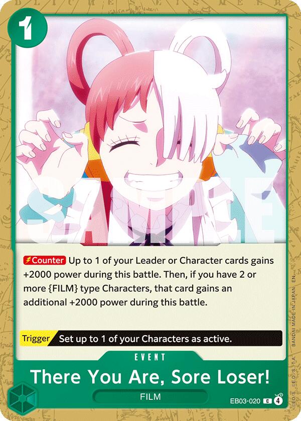 There You Are, Sore Loser! [Extra Booster: One Piece Heroines Edition] | Devastation Store