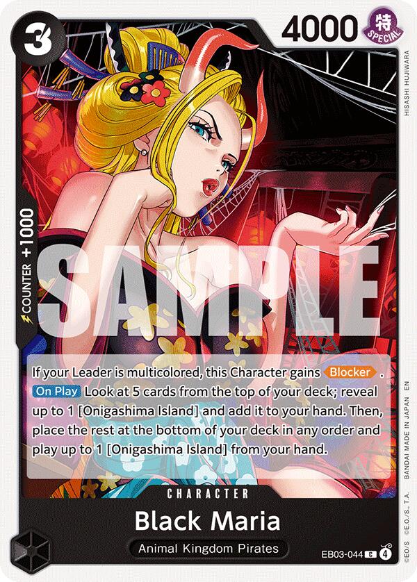 Black Maria [Extra Booster: One Piece Heroines Edition] | Devastation Store