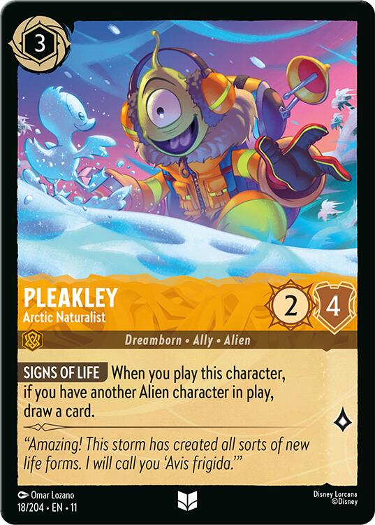 Pleakley - Arctic Naturalist (18/204) [Winterspell] | Devastation Store