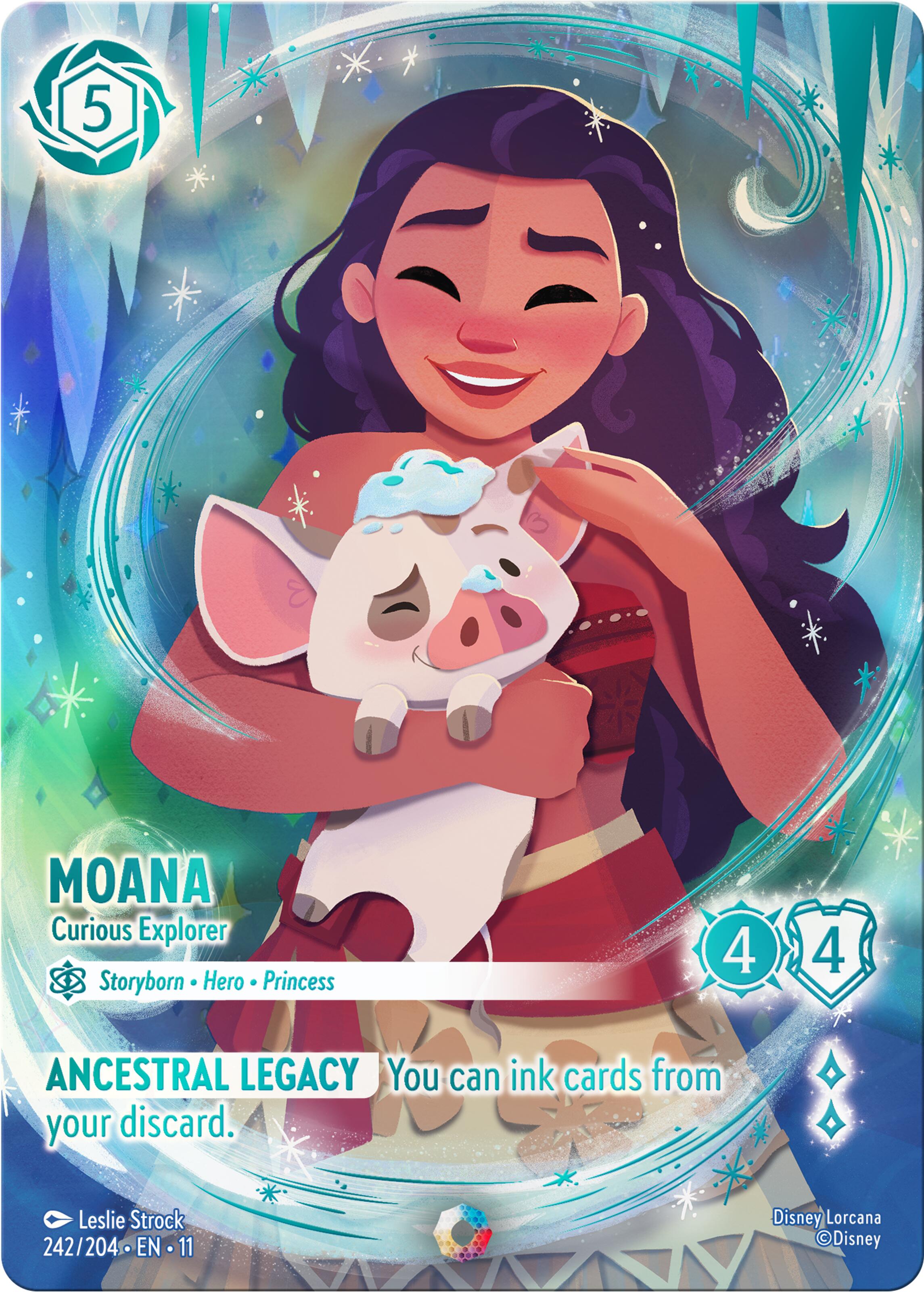 Moana - Curious Explorer (Iconic) (242/204) [Winterspell] | Devastation Store