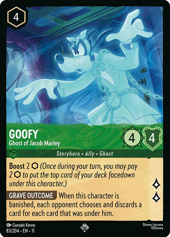Goofy - Ghost of Jacob Marley (83/204) [Winterspell] | Devastation Store