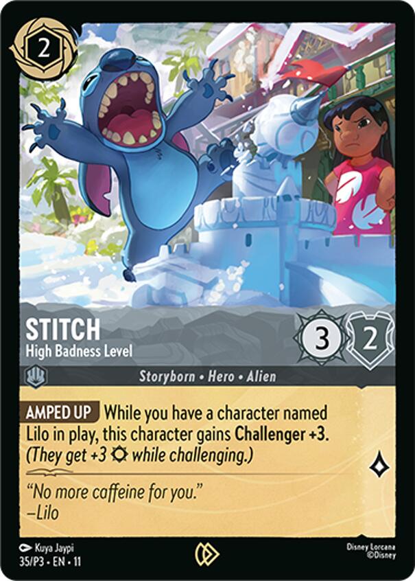 Stitch - High Badness Level (35) [Promo Cards] | Devastation Store