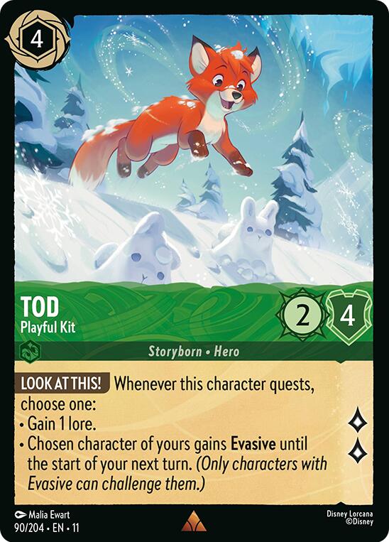 Tod - Playful Kit (90/204) [Winterspell] | Devastation Store