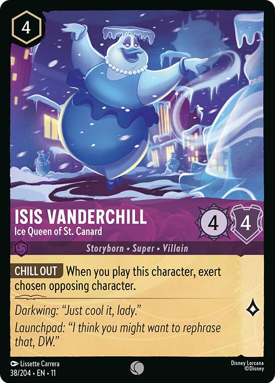 Isis Vanderchill - Ice Queen of St. Canard (38/204) [Winterspell] | Devastation Store