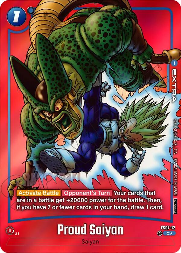 Proud Saiyan (Limited Pack MANGA Version 02) [Fusion World Tournament Cards] - Devastation Store | Devastation Store