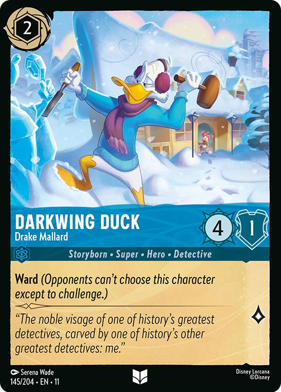 Darkwing Duck - Drake Mallard (145/204) [Winterspell] | Devastation Store