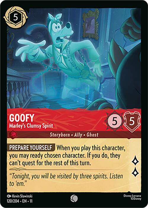 Goofy - Marley's Clumsy Spirit (120/204) [Winterspell] | Devastation Store